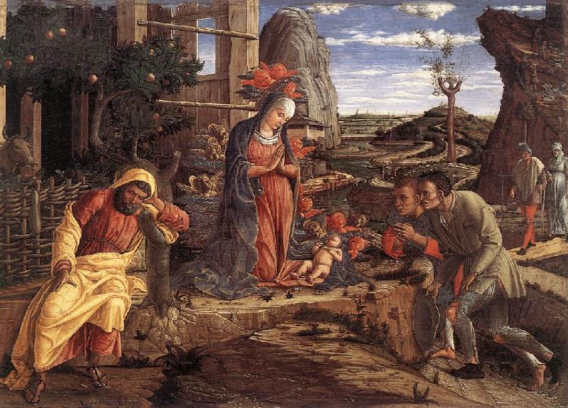 The Adoration of the Shepherds sf, MANTEGNA, Andrea